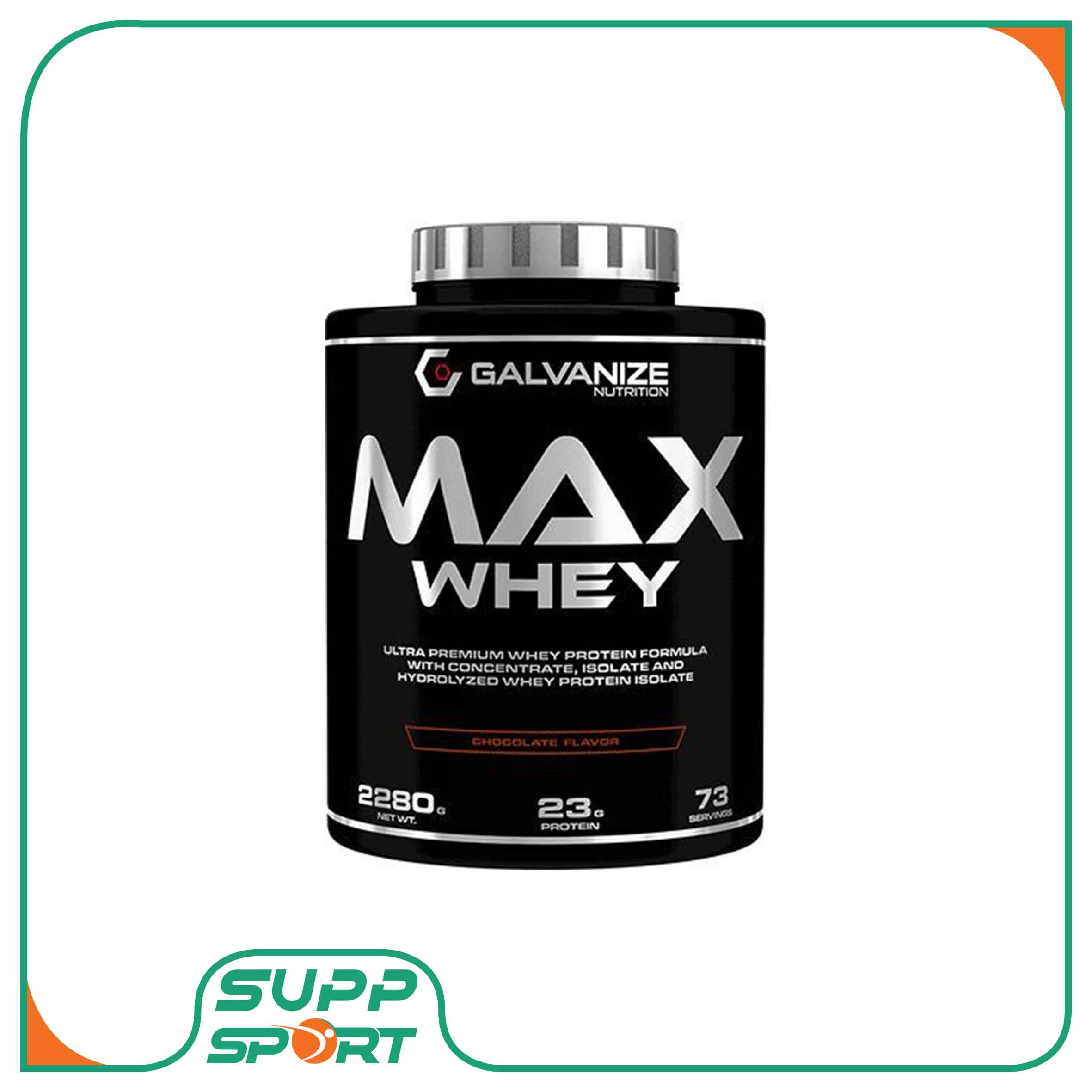 مکس-وی-گالوانایز مکس وی گالوانایز 2280 گرمی (Galvanize Nutrition MAX WHEY 2280g)