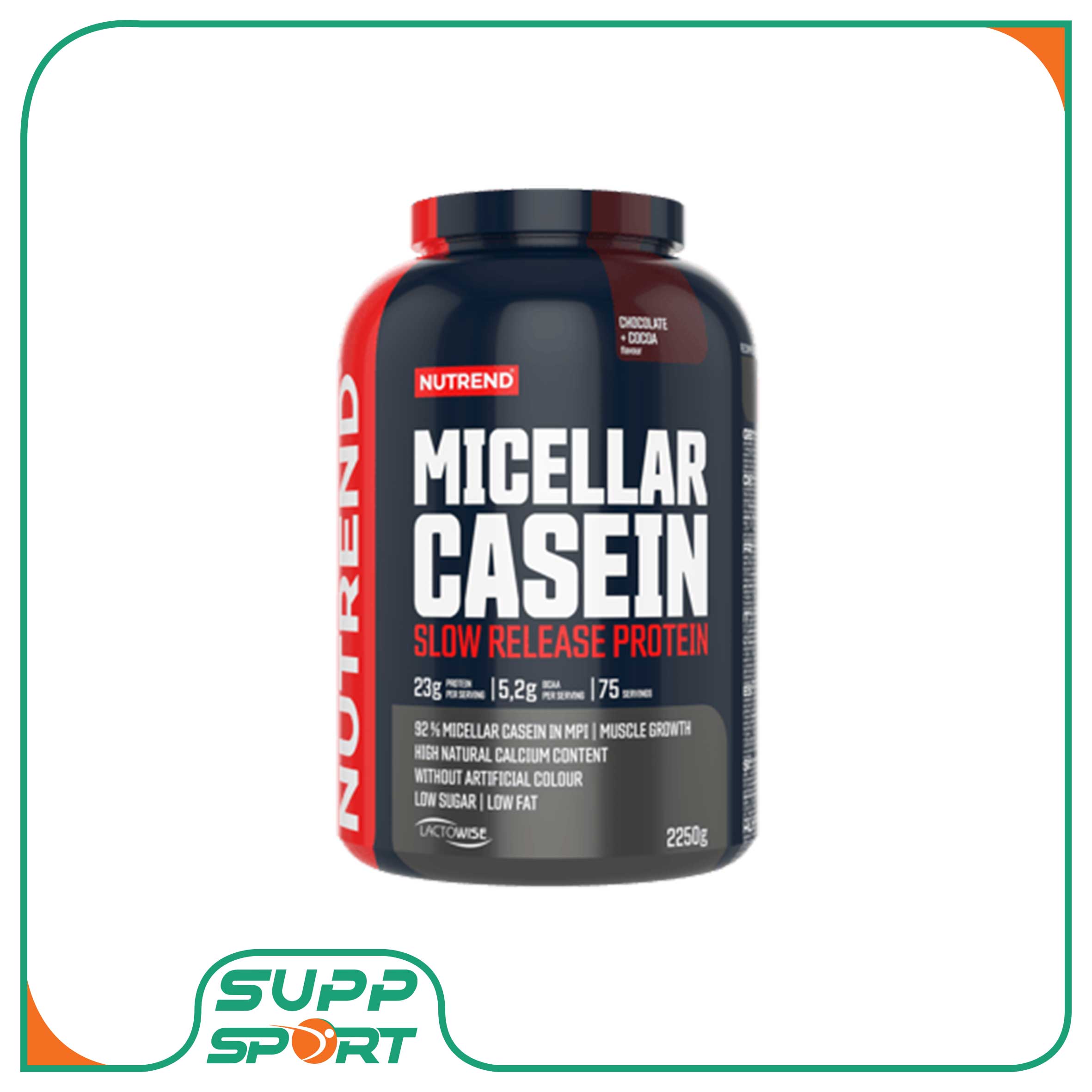 Nutrend-Micellar-Casein پروتئین کازئین میسلار ناترند 2250 گرم (Nutrend Micellar Casein)