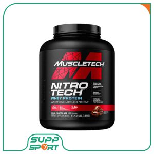 وی گلد نیتروتک ماسل تک 1.8کیلوگرم (MuscleTech Nitro Tech Whey Protein)