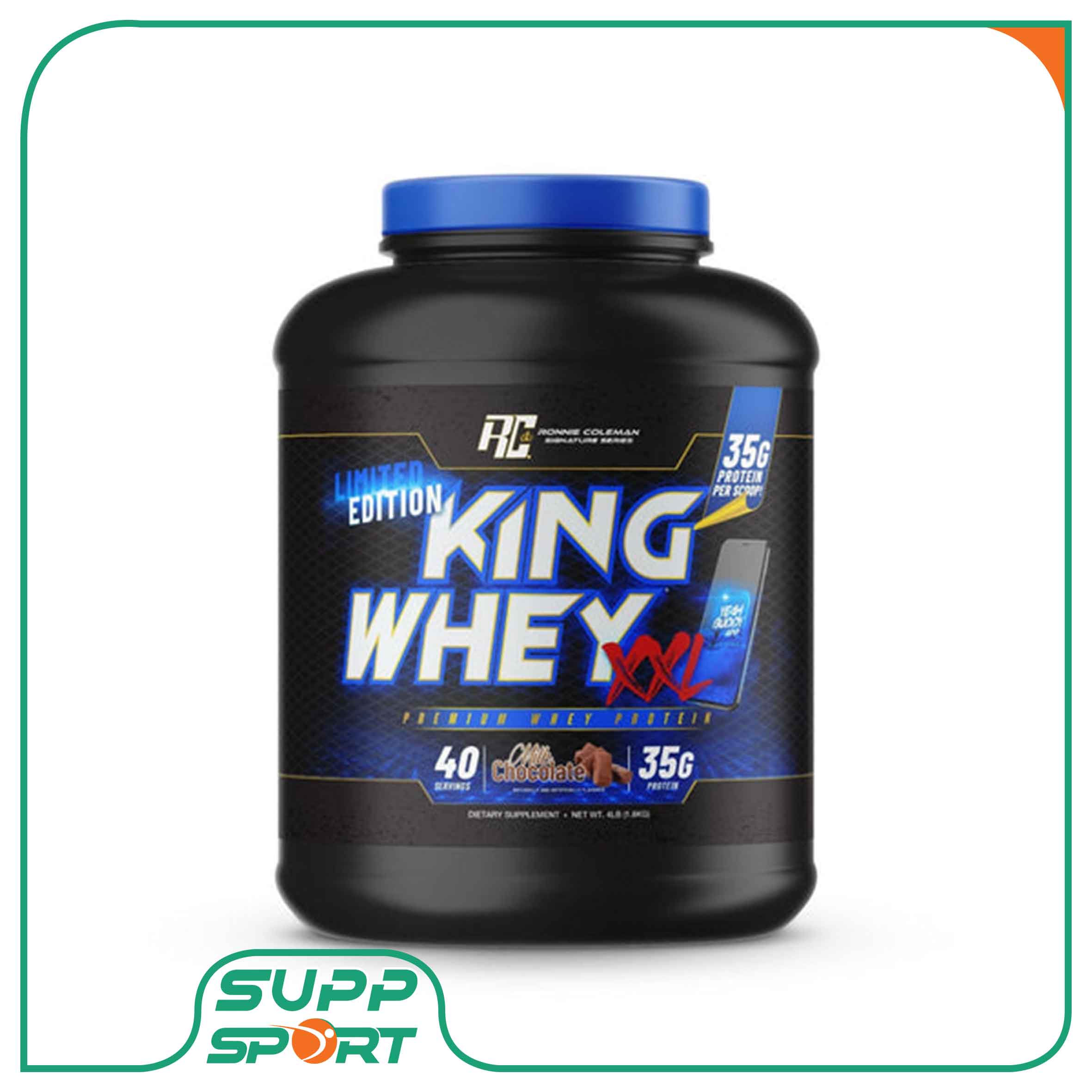 کینگ-وی-پروتئین-XXL-رونی-کلمن کینگ وی پروتئین XXL رونی کلمن