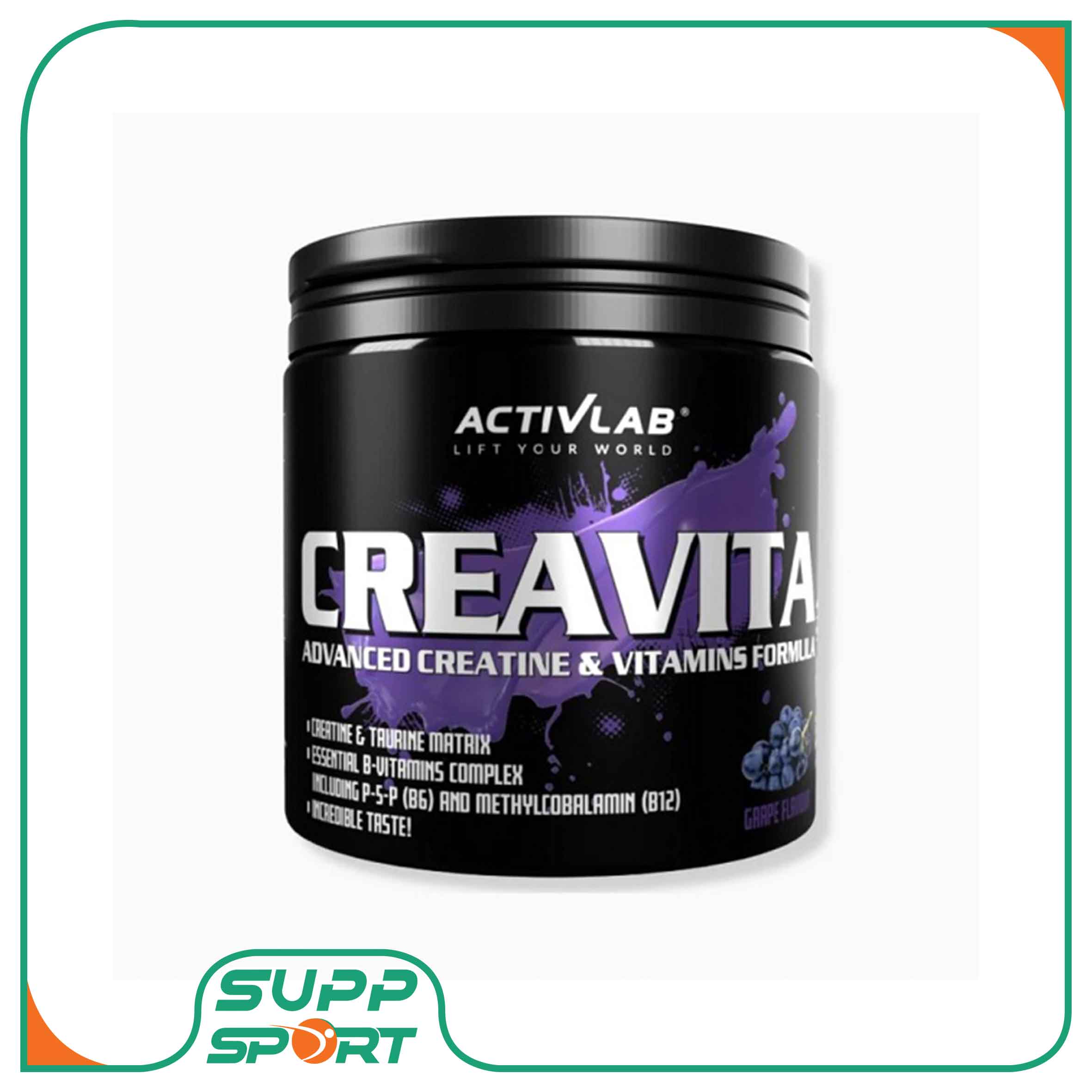 کراتین-کراویتا-اکتیولبActivlab-Creavita کراتین کراویتا اکتیولب 300گرم (Activlab Creavita)