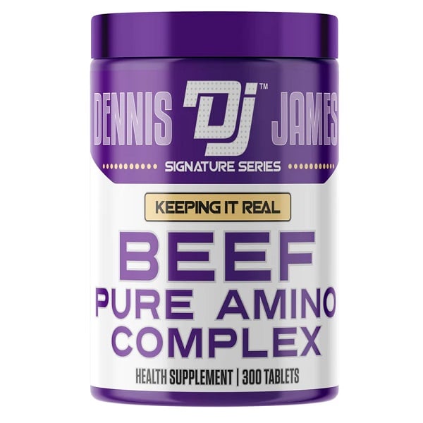 DennisJamesBeefPureAminoComplex01 بیف پیور آمینو بیف دنیس جیمز 300عدد (Dennis James Beef Pure Amino)
