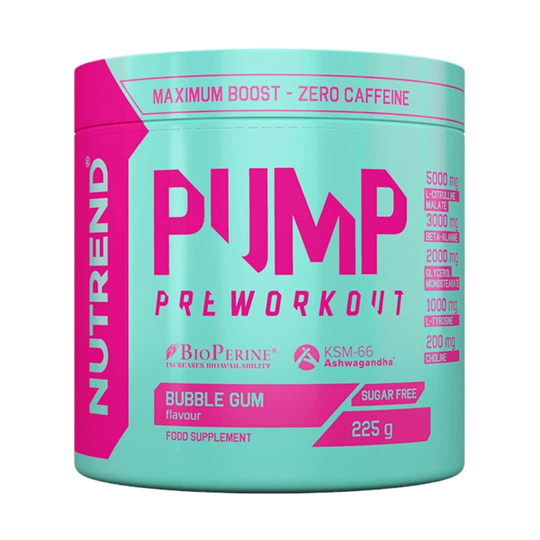 nutrend-pump-pre-workout-bubble-gum