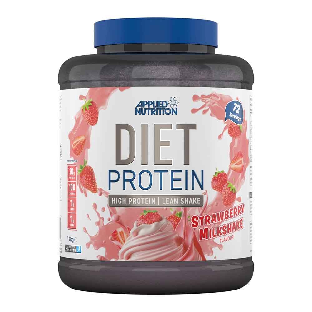 Applied-Nutrition-Diet-Protein-Lean-Shake-Strawberry-Milkshake-Flavour-72-Servings-1.8kg دایت وی ایزوله ترکیبی اپلاید نوتریشن (Diet Whey Applied Nutrition)