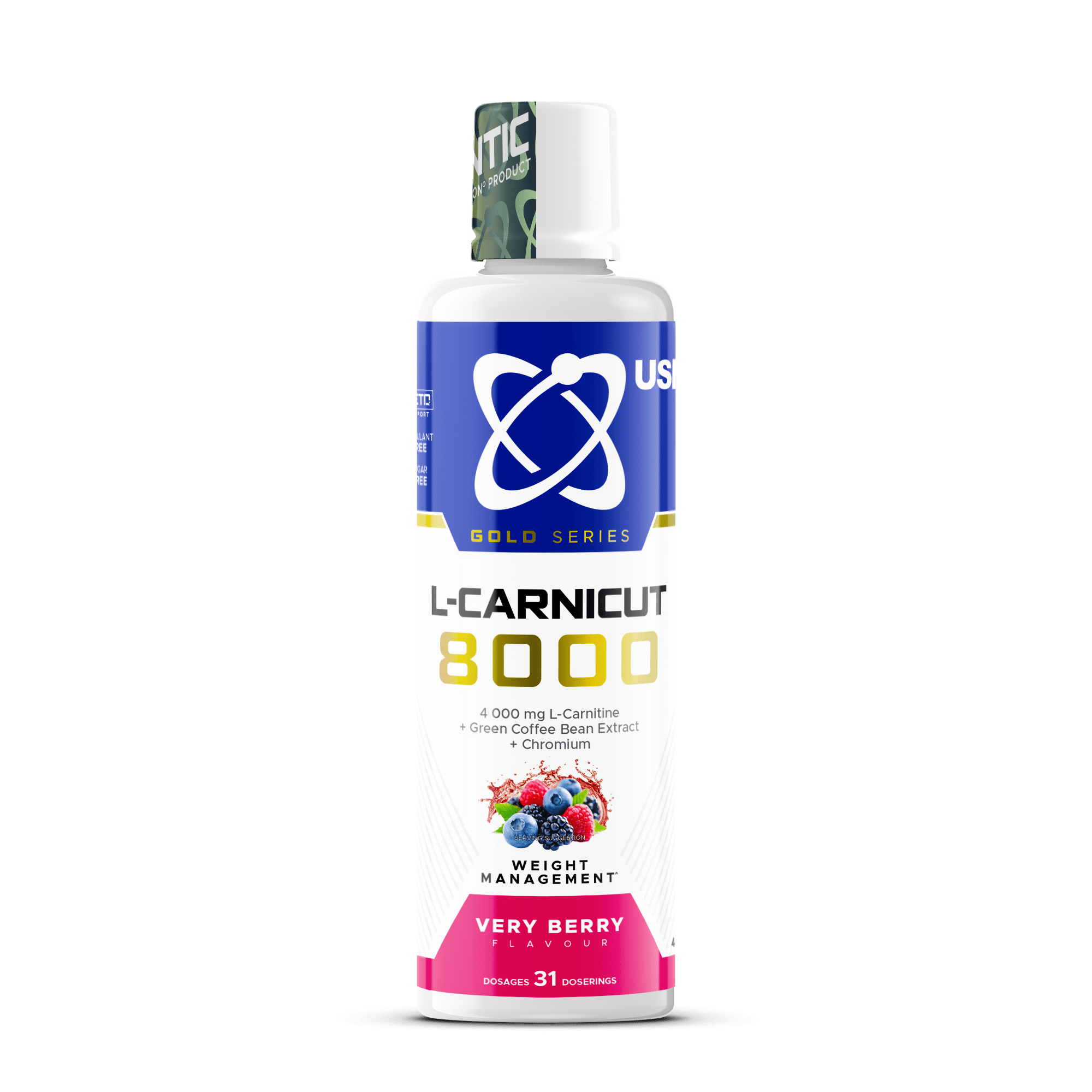 UKCS_L-CarnicutLiquid-4000_465ml_154x195mm_Label ال کارنیتین 8000 یو اس ان (LCARNETINE USN 8000)