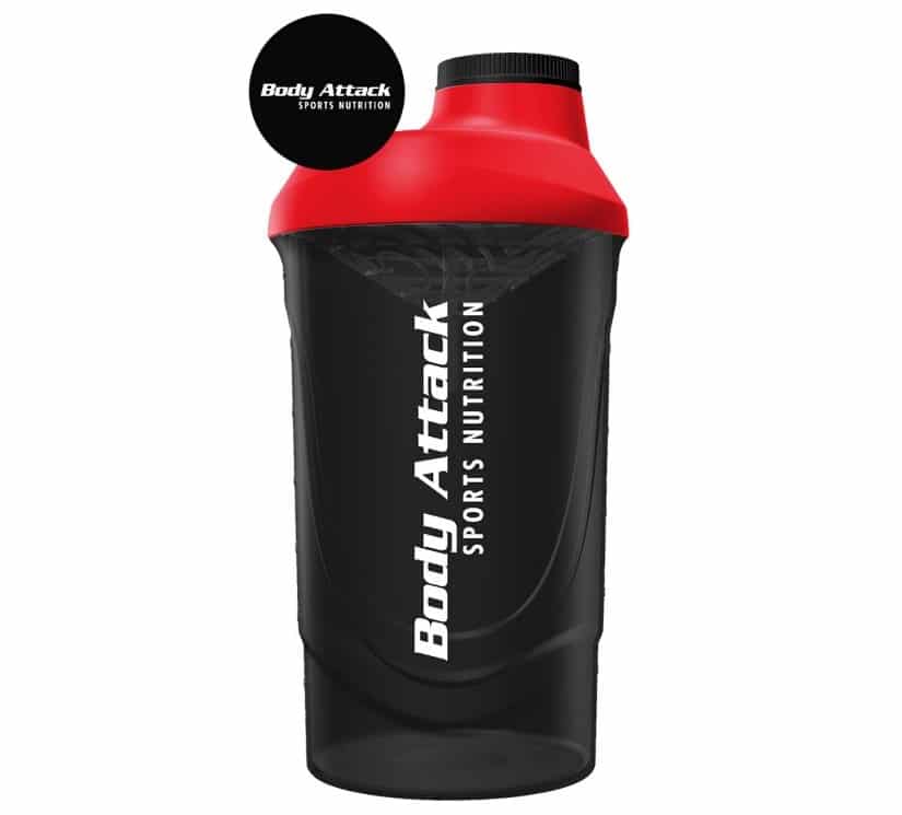 1408_2-body-attack-sports-nutrition-protein-shaker-600ml شیکر بادی اتک 600 میلیلیتر(Bodyattack protein shaker)