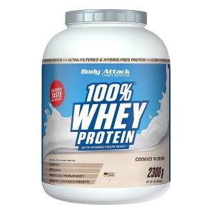 پروتئین وی بادی اتک 2.3 کیلوگرم (BODY ATTACK 100% WHEY PROTEIN)
