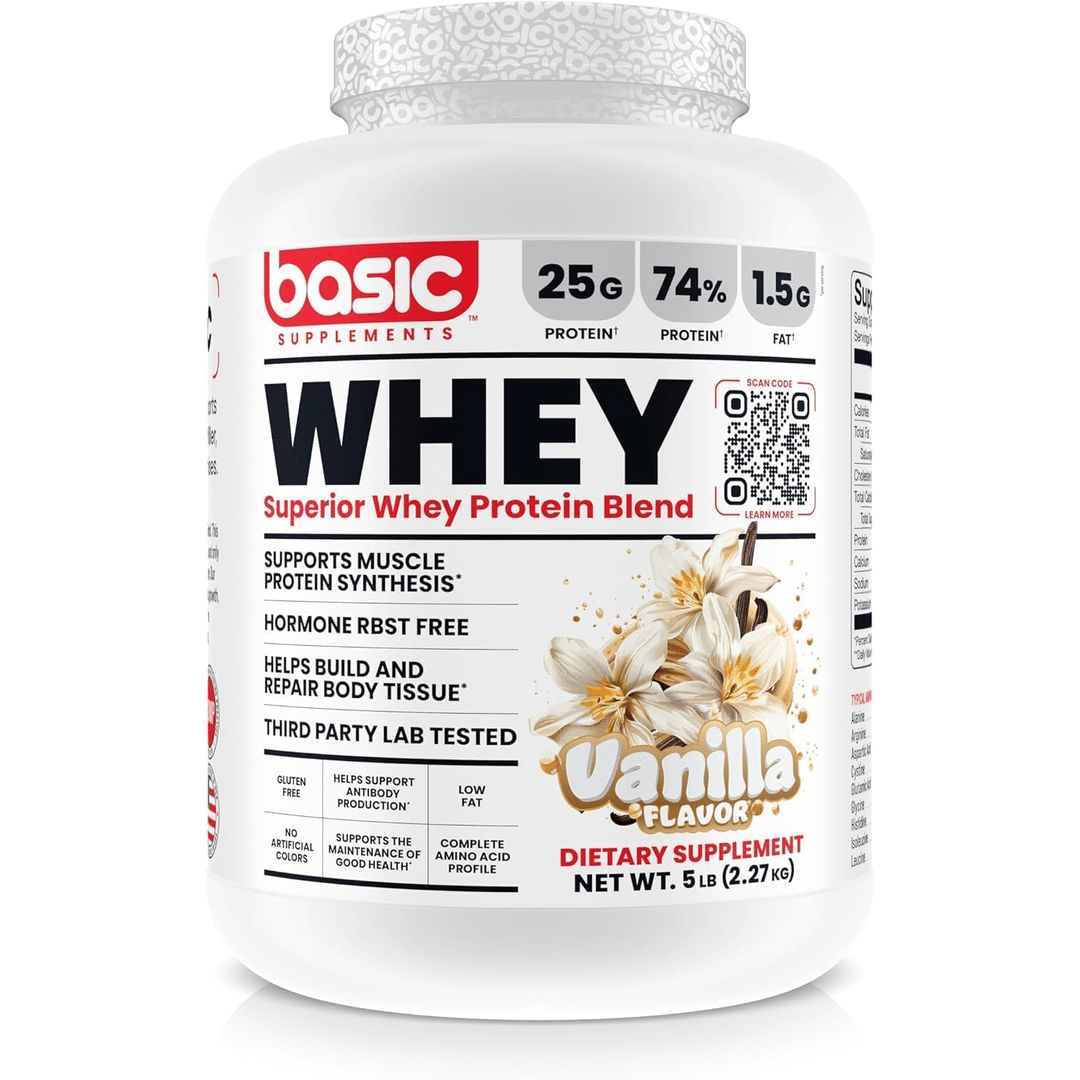68000 پروتئین وی بیسیک 2.27 کیلوگرم (Basic Whey Protein)