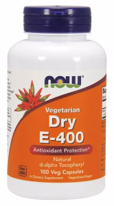 ویتامین ای ناو 100 عددی (NOW Vegetarian Dry E-400 )