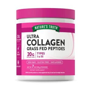کلاژن نیچرز تروث 198گرم (Nature's Truth Ultra Collagen Grass Fed Peptids )
