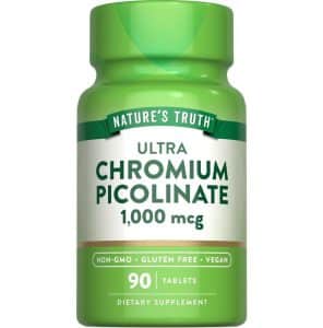 کرومیوم پیکولینات نیچرز تروث ۹۰ عدد (Nature’s Truth Ultra Chromium Picolinate)