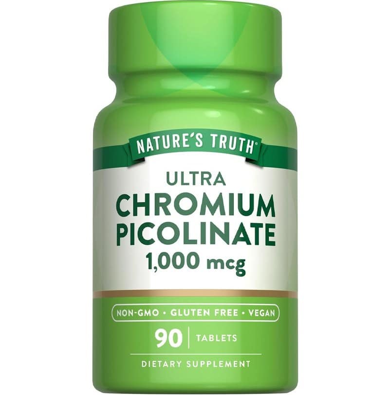 Eo-xyfJvivXHdBOW کرومیوم پیکولینات نیچرز تروث ۹۰ عدد (Nature’s Truth Ultra Chromium Picolinate)