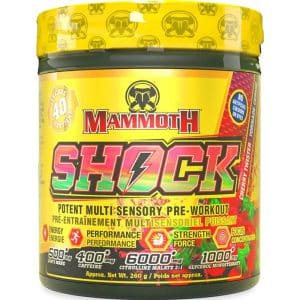 پمپ شاک ماموت 260گرم (Mammoth Shock Pre-Workout)