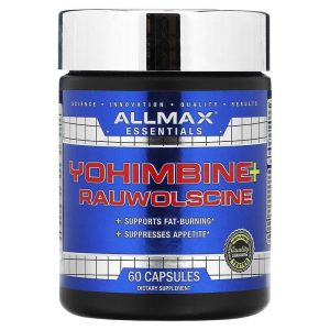 یوهیمبین راوولسین آلمکس 60عدد (ALLMAX Yohimbine Rawolsin)