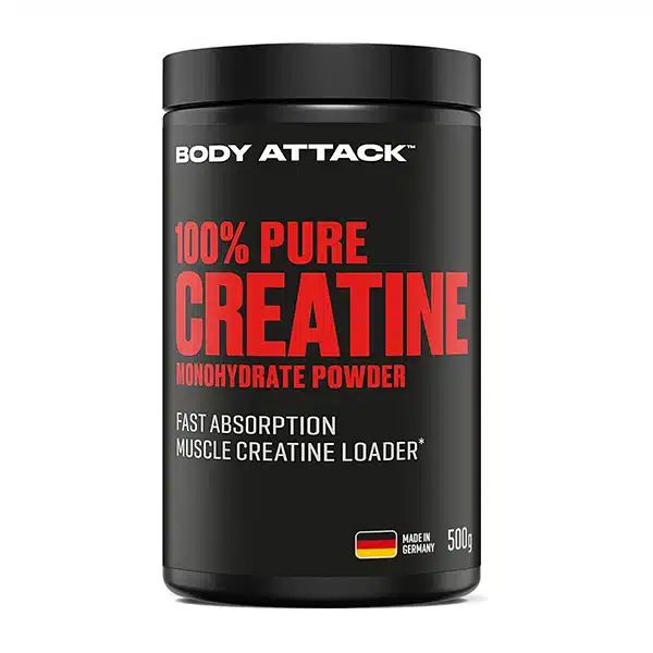 body-attack-100-pure-creatin-500g کراتین بادی اتک 500گرم (BODY ATTACK Creatine)