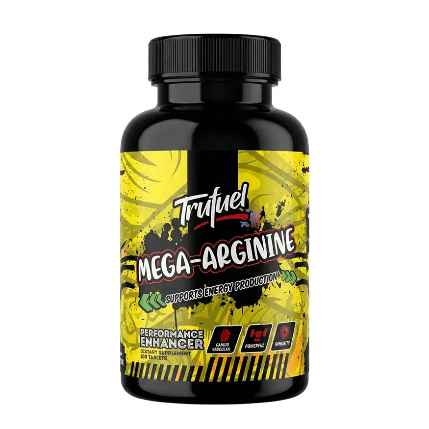 trufuel-mega-arginine-100-tablets (1) مگا آرژنین تروفیول 100عددی (Trufuel Mega-Arginine)