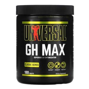 هورمون رشد جی اچ مکس یونیورسال 180عدد (UNIVERSAL GH MAX)