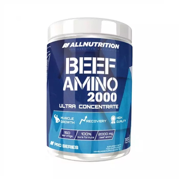 Allnutrition-Beef-Amino-2000 آمینو بیف آل نوتریشن 300عدد (Allnutrition Beef Amino 2000)