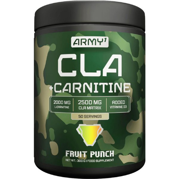 ARMY-1-CLA-CARNITINE.jpg سی ال ای + ال کارنتین آرمی 300گرم (ARMY CLA + CARNITINE)
