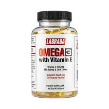 امگا3 + ویتامین ای لابرادا 90عدد (LABRADA OMEGA3 + E)