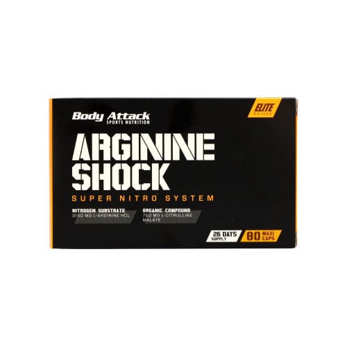 BODY-ATTACK-Arginine-Shock-1 ال آرژنین شوک بادی اتک 80عدد (BODYATTACK Arginine Shock)