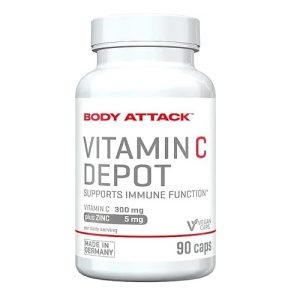 ویتامین سی بادی اتک 90عدد (BodyAttack Vitamin C Depot)